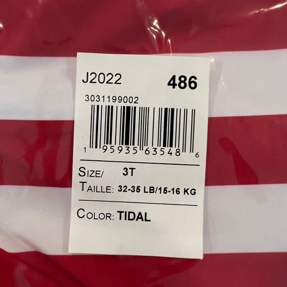 NWT Gymboree Boys Red, White & Blue American Flag Swim Shorts/suit - Picture 8 of 11